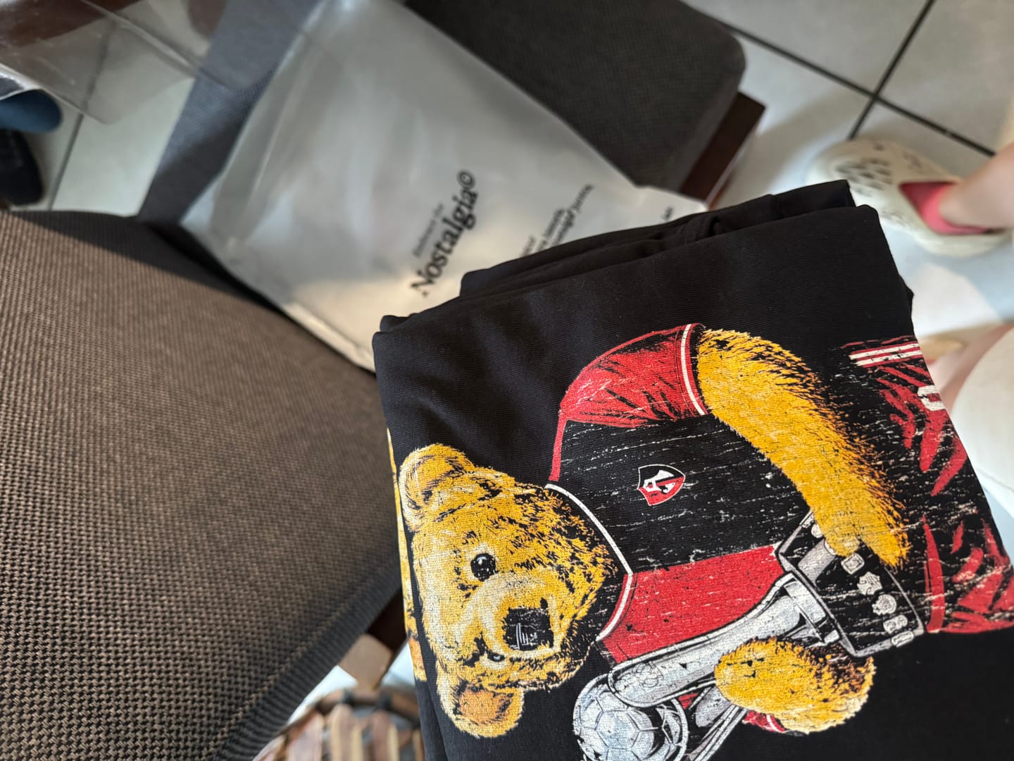 Customer photo review of Rojinegro Bear T-Shirt