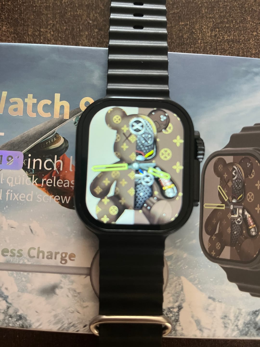 Customer photo review of Pack Smartwatch Ultra 3 en 1