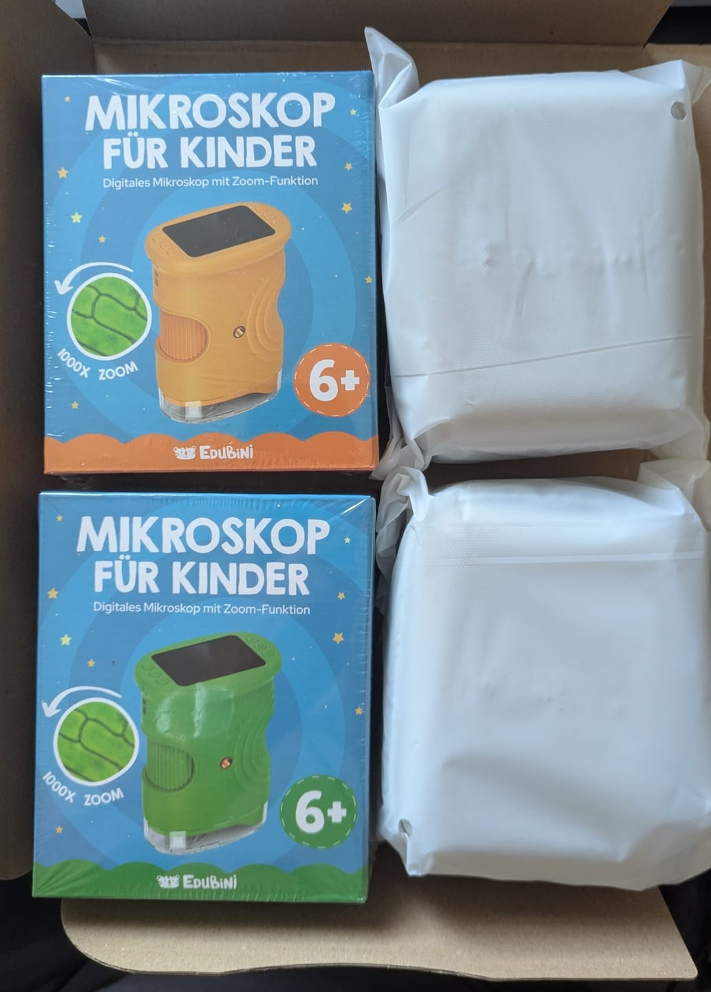 Customer photo review of Edubini Abenteuer-Mikroskop für Kinder