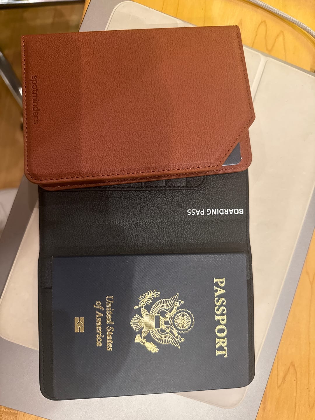 Customer photo review of Passport Holder Air