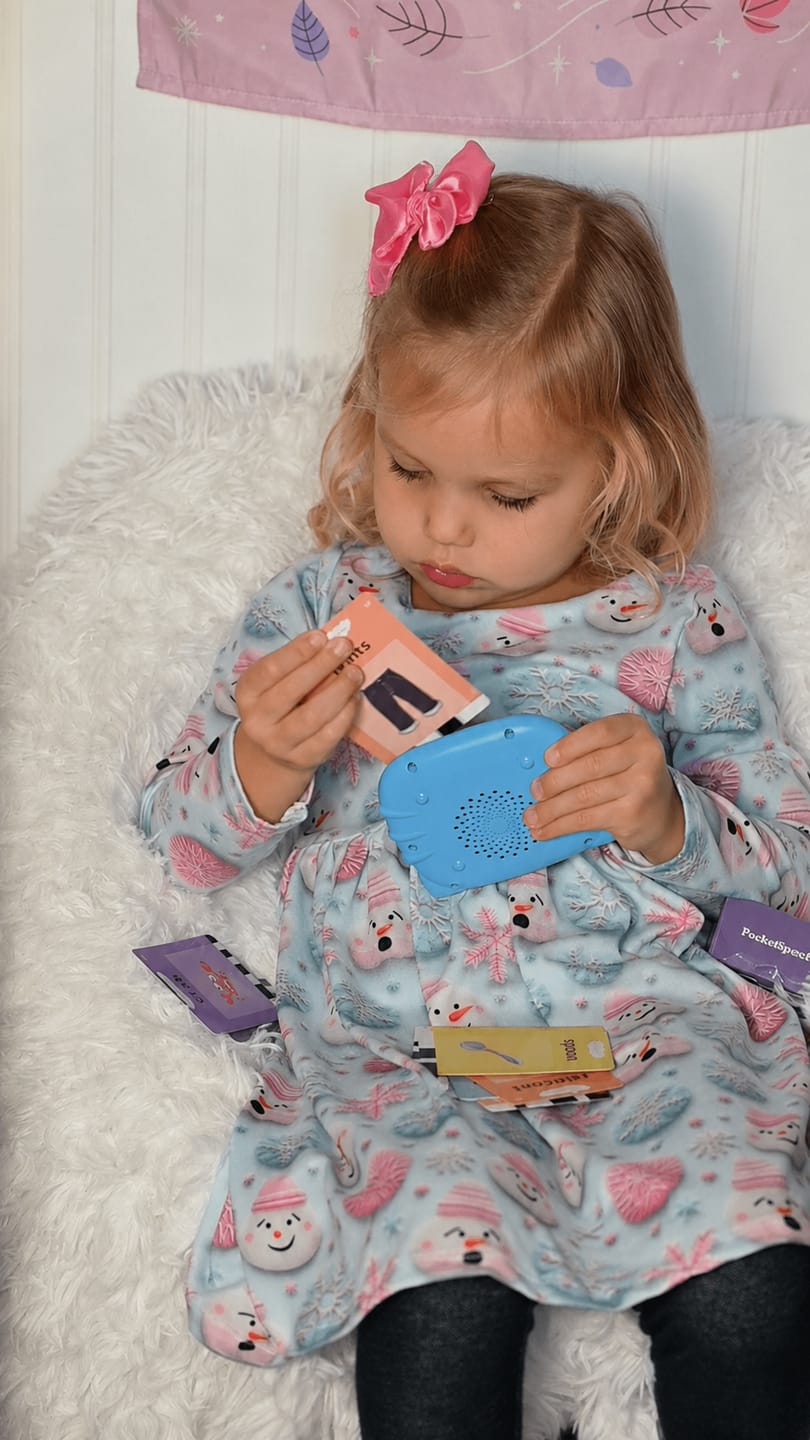 Customer photo review of VerbaLingo - Tarjetas Educativas Bilingües