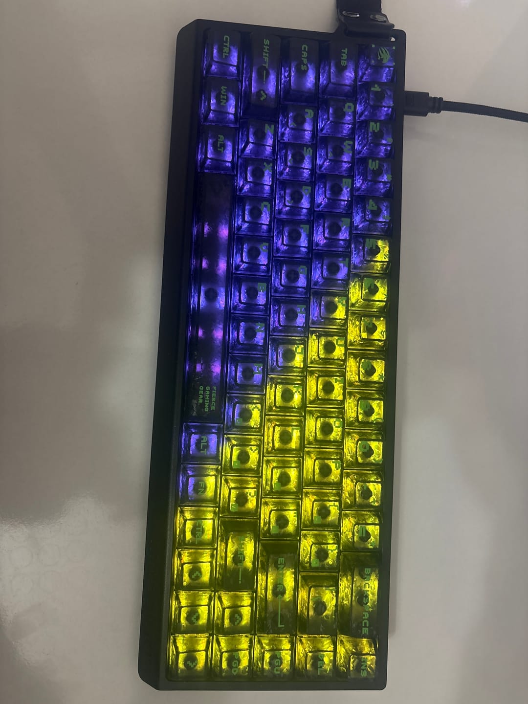 Customer photo review of FGG Madlions MAD68 HE V2 Klavye (Manyetik Switch / HE)