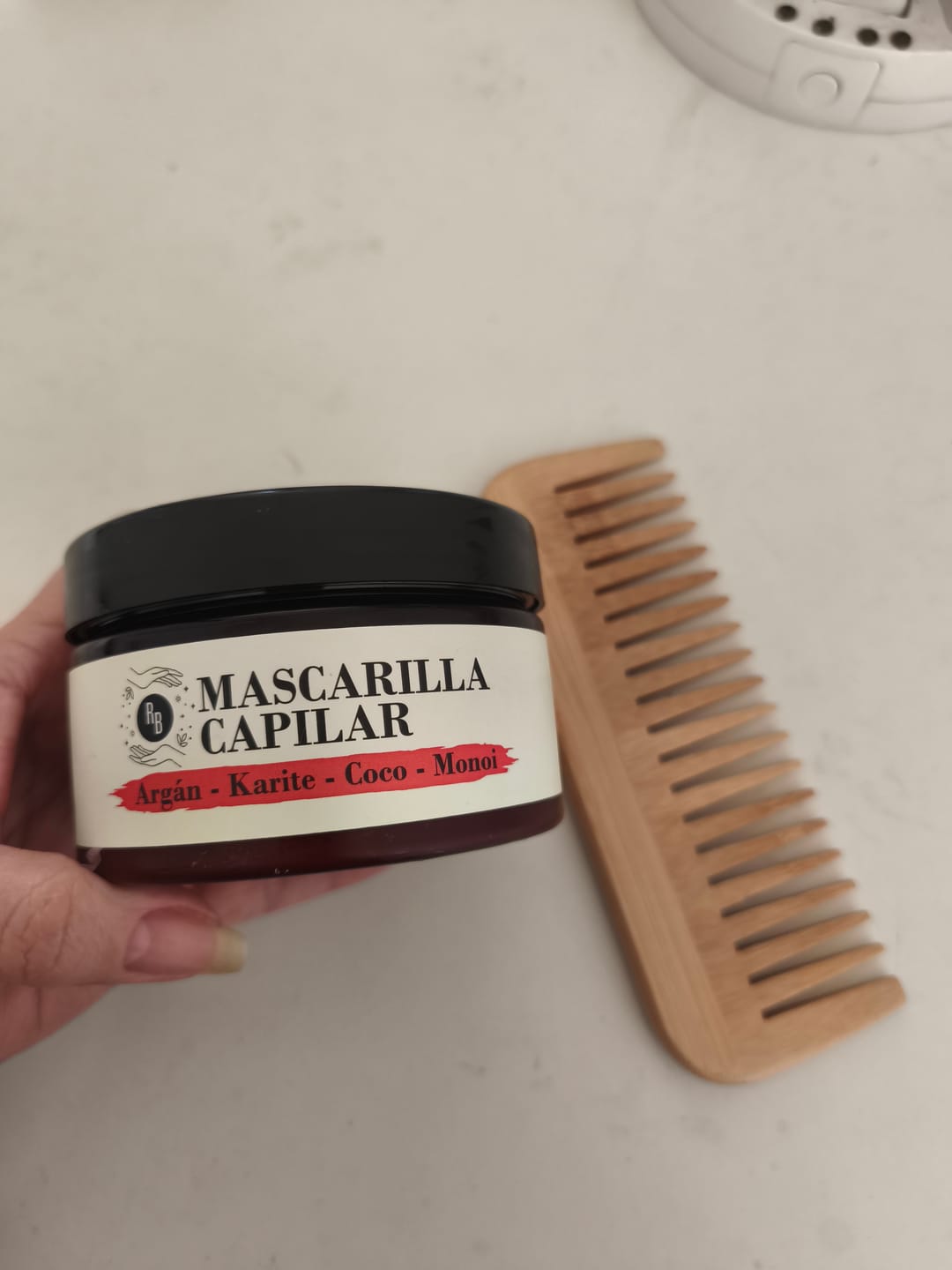 Customer photo review of Mascarilla Capilar Ultra Humectante
