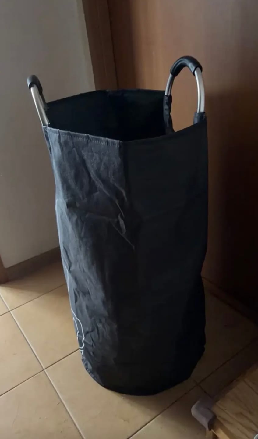Customer photo review of Visszaváltáska – Palacktartó táska