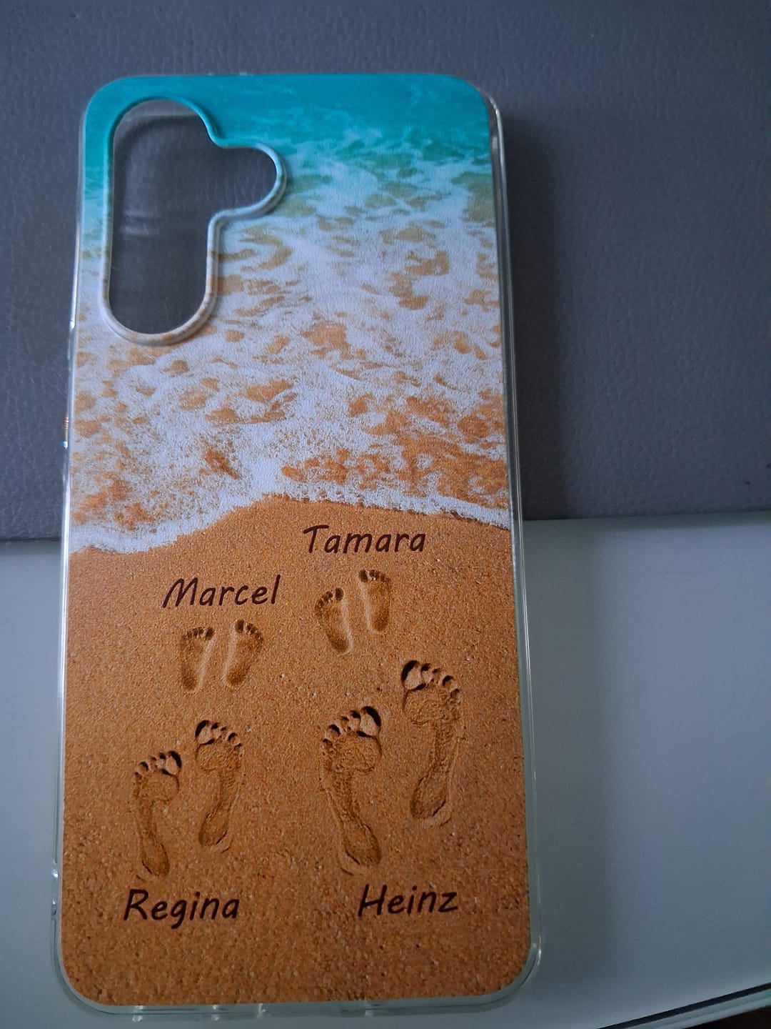 Customer photo review of Strandurlaub - Personalisierte Handyhülle