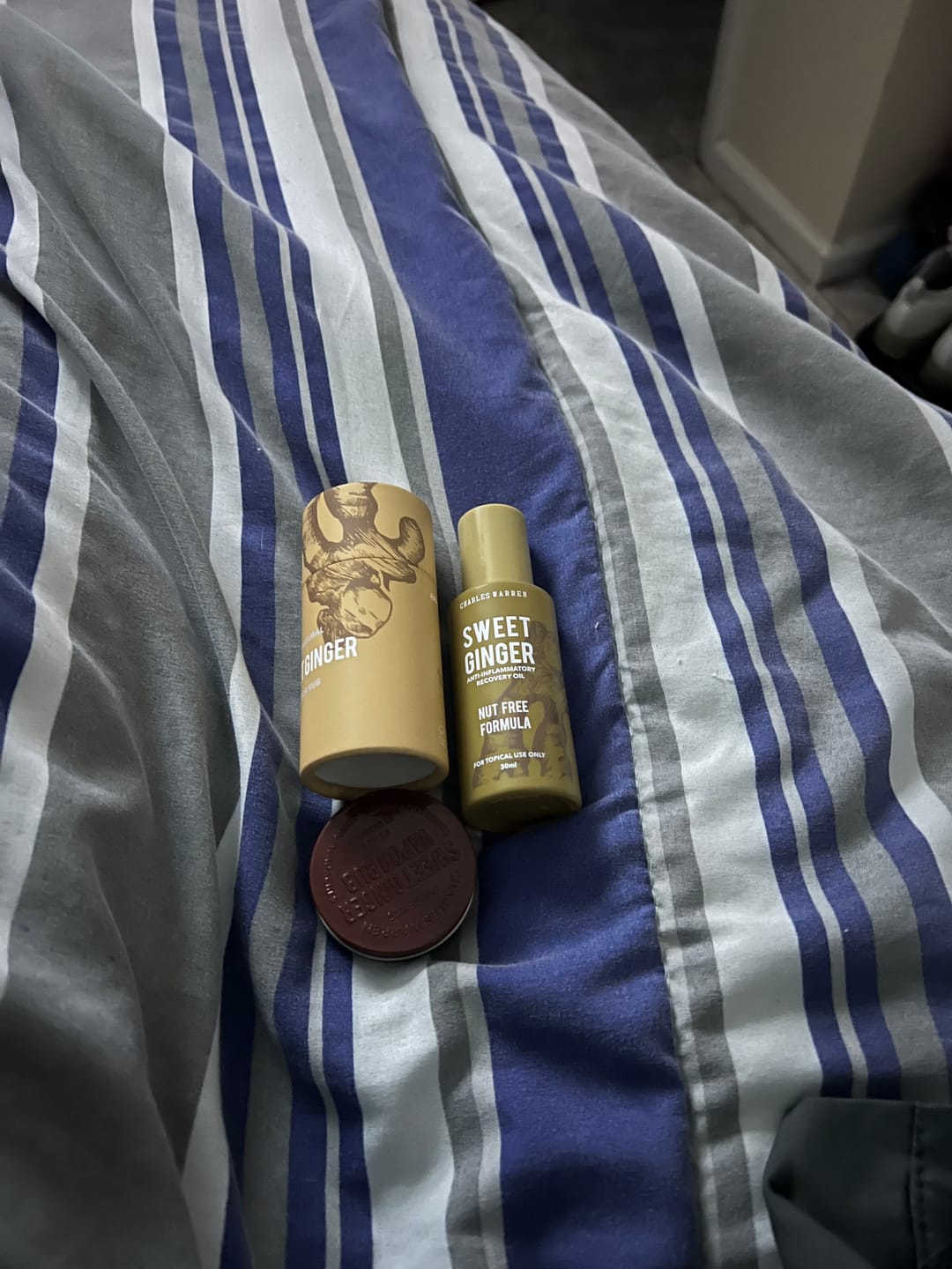 Customer photo review of [Nut-Free] Sweet Ginger Dry Oil for Sensitive Skin
