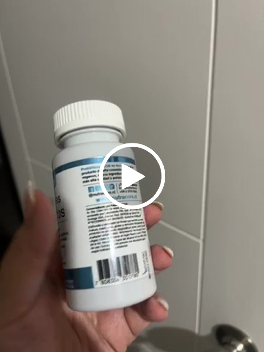 Customer video review of Probióticos 100 Billones