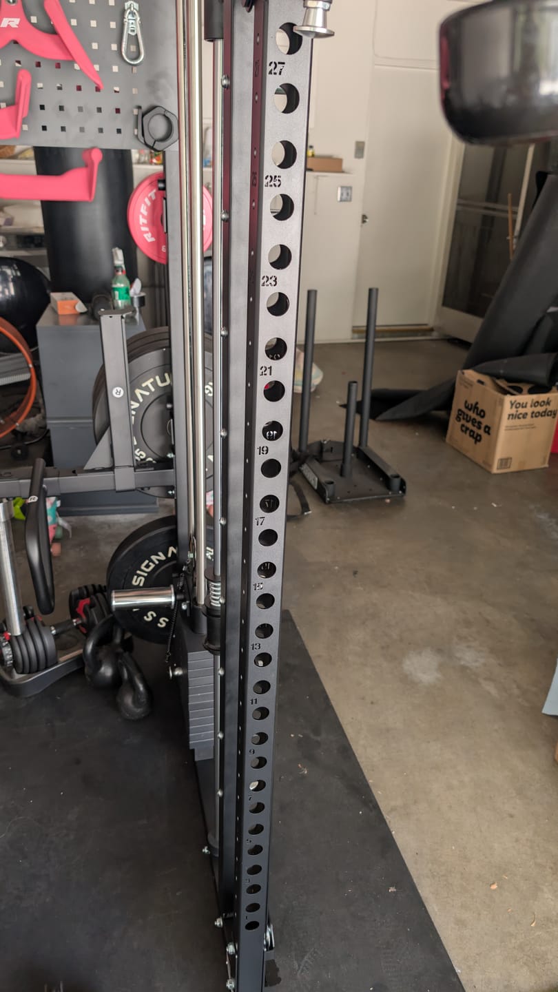 Customer photo review of RitFit FUM1 11-GAUGE Upright Frame (Only for M1 PRO)
