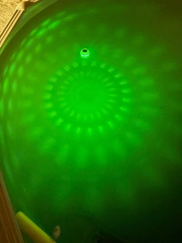 Customer photo review of Solar Floating Pool Light RGB IP65 Waterproof Colour Changing Lamp