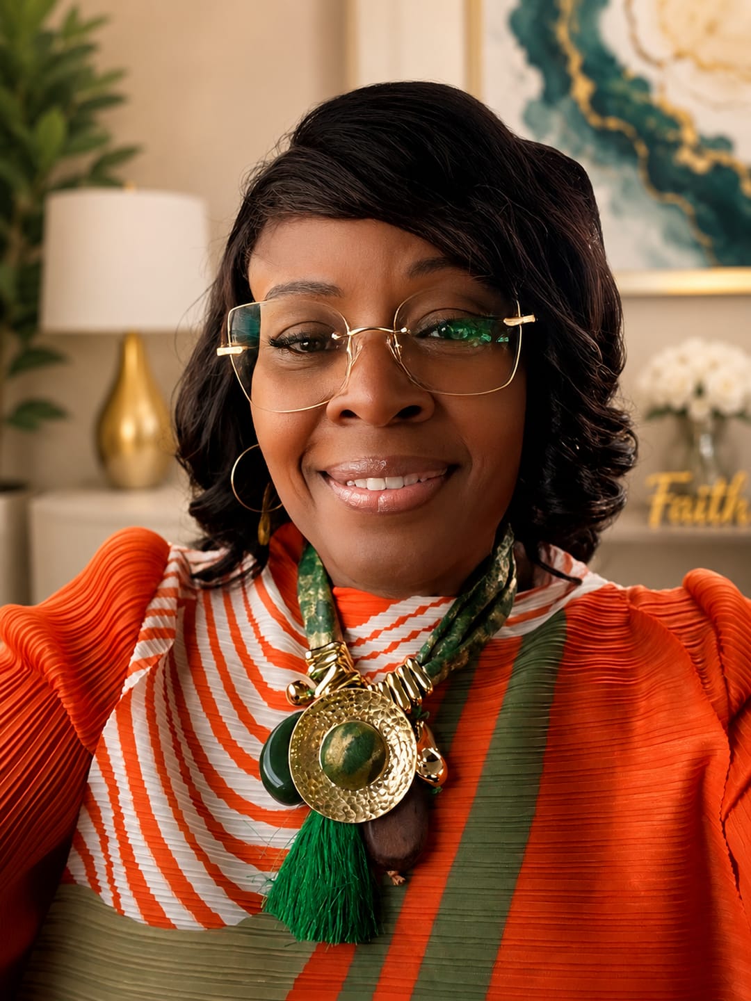 Customer photo review of BOSS LADY ORANGE