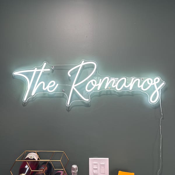 Customer photo review of Custom Neon: The Romanos