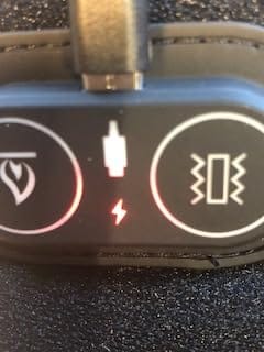 Customer photo review of ZyaVie™ 3-in-1 Red Light Wrist Wrap