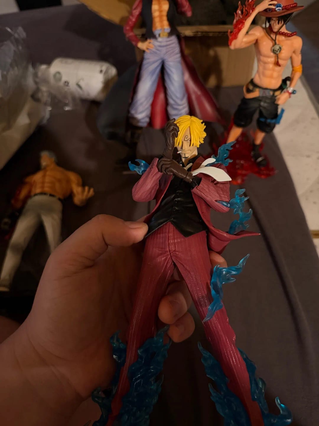 Customer photo review of Sanji Diable Jambe Action Figure