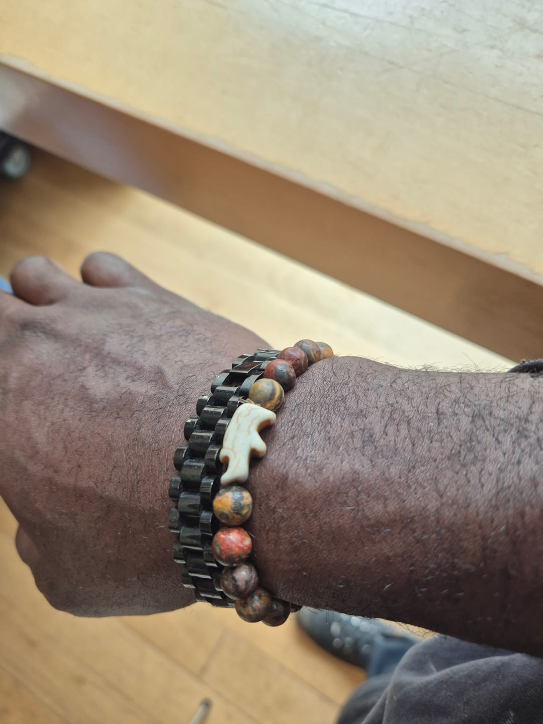 Customer photo review of The Charge Bracelet