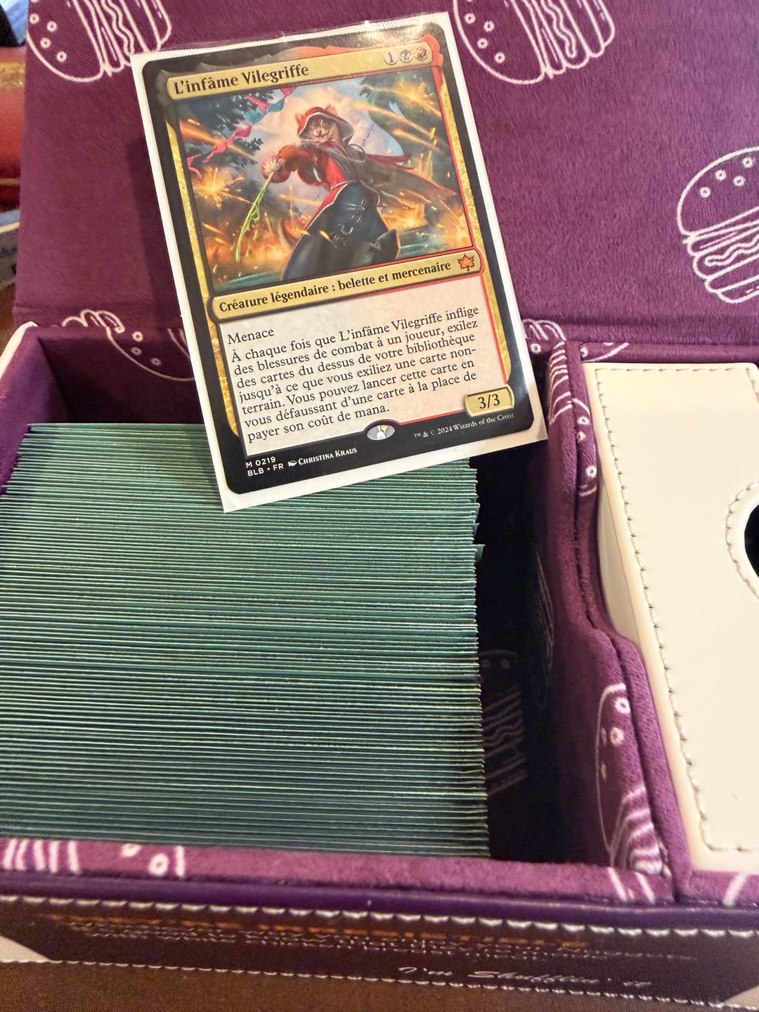 Customer photo review of 20 Chicken Nuggets Deckbox