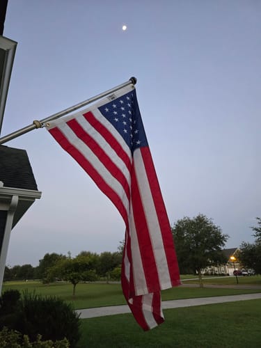 Customer photo review of 3' x 5' American Flag