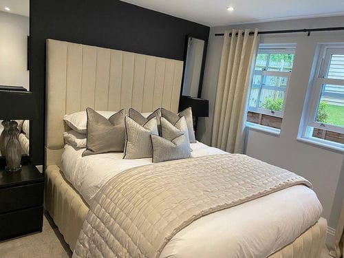 Customer photo review of Pilmore Grand Deluxe Stripe Line Bed