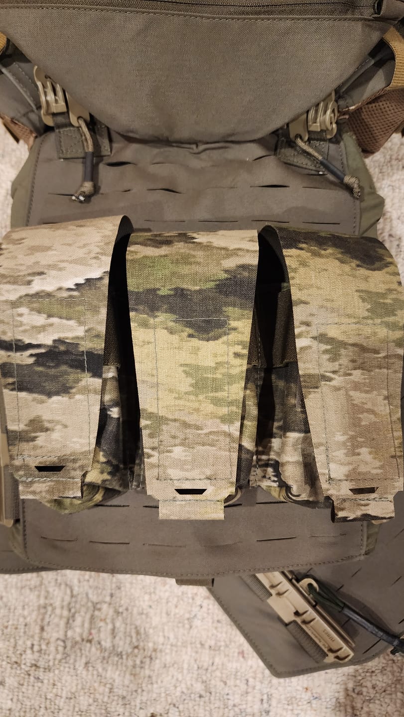 Customer photo review of AR Double Magazine 30 Round Pouch (Closed Top) GRIDLOK