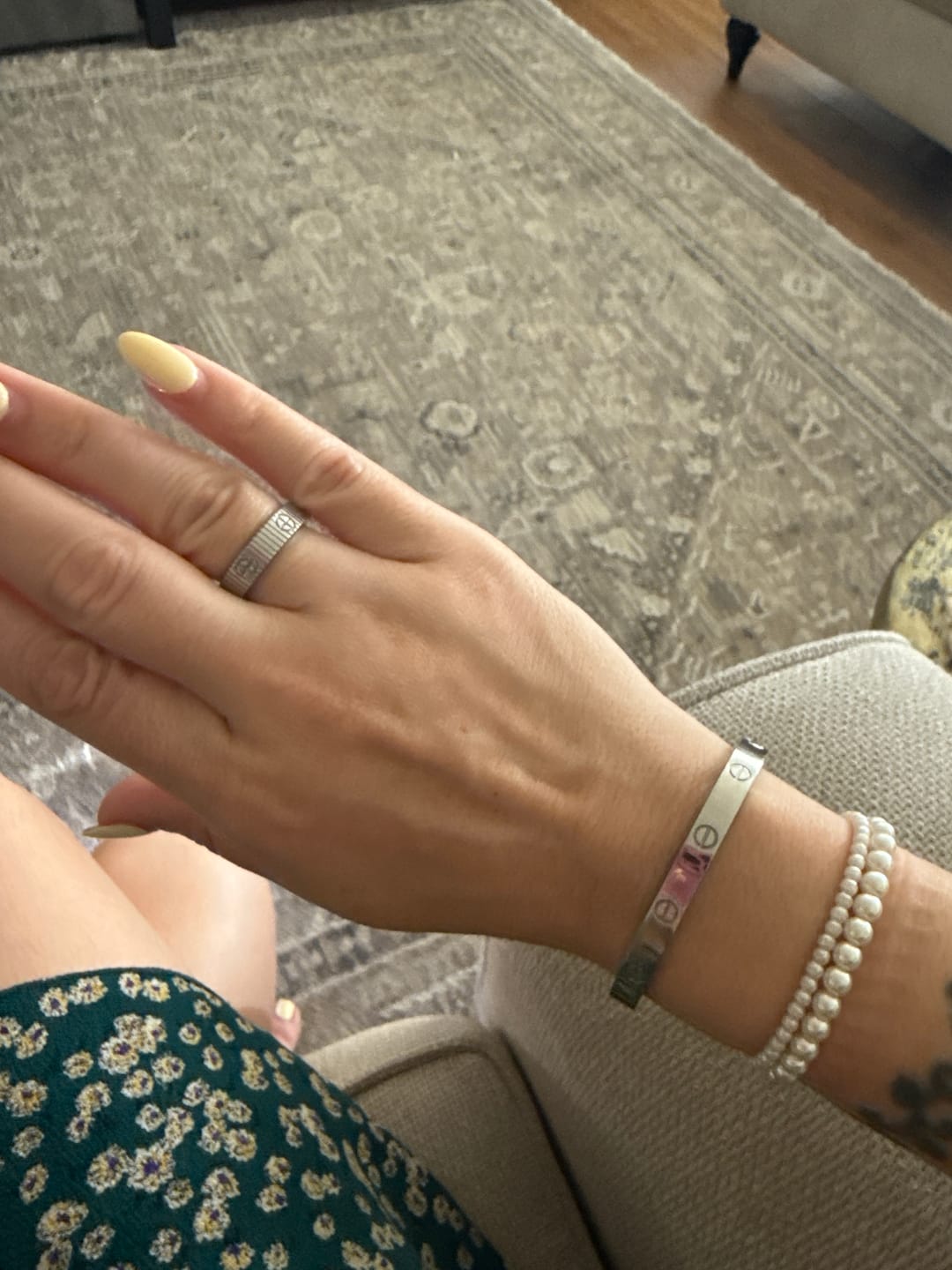Customer photo review of LOVE BRACELET 6.1MM