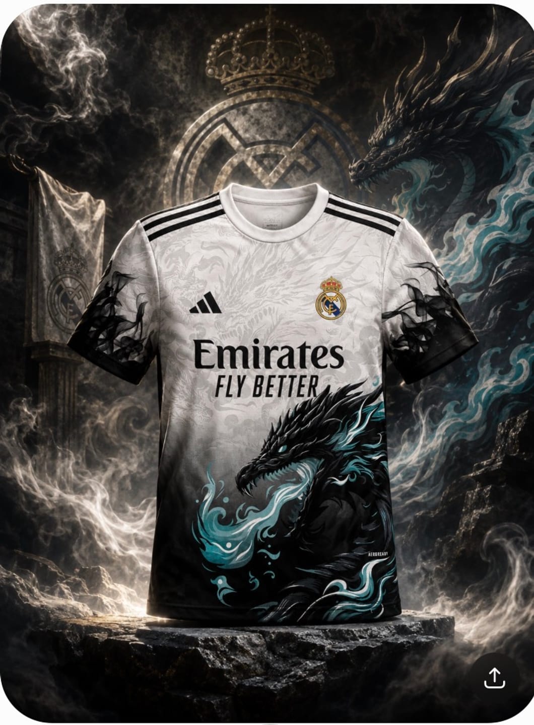 Customer photo review of MAILLOT CONCEPT REAL MADRID