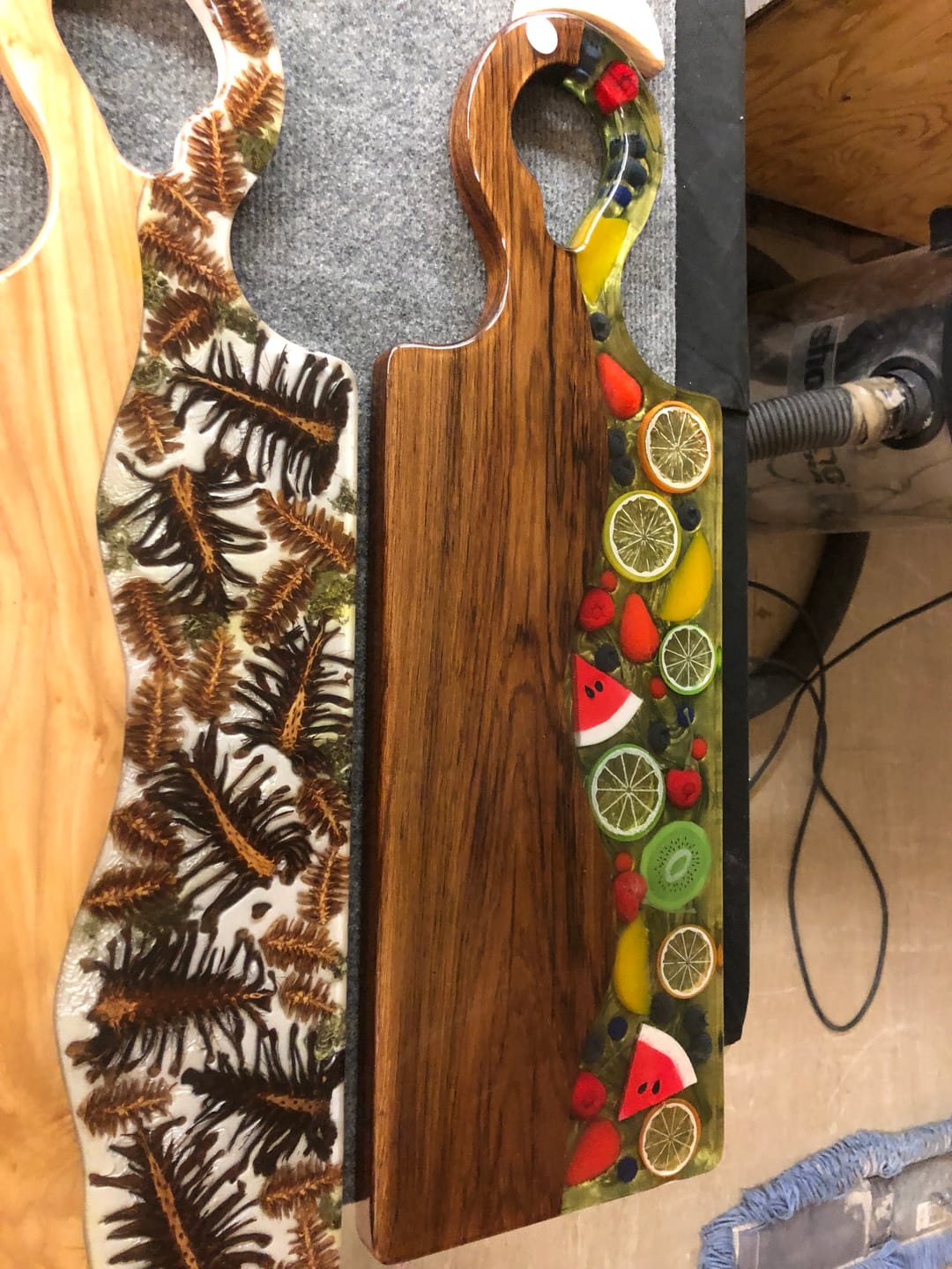 Customer photo review of Reusable Silicone Casting Epoxy Molds