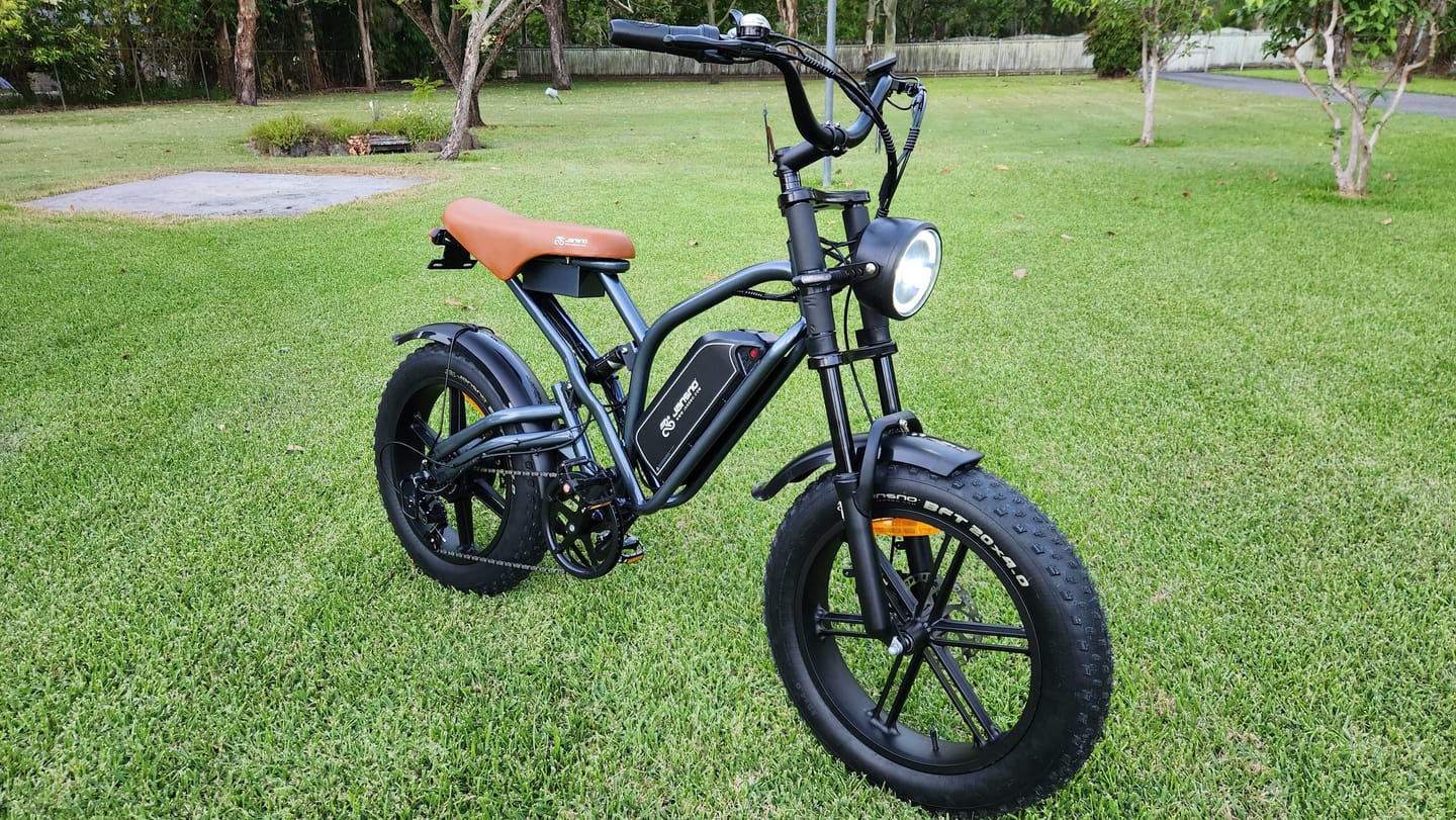 Customer photo review of JANSNO X50 Fat Tire Electric Bike