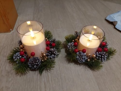 Customer photo review of LumiCandle Remote-Controlled Flameless Candle