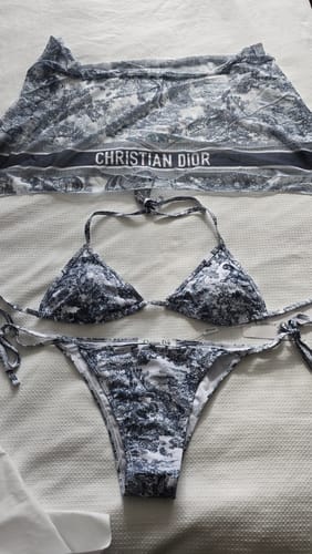 Customer photo review of Delilah 3 peice Swimsuit