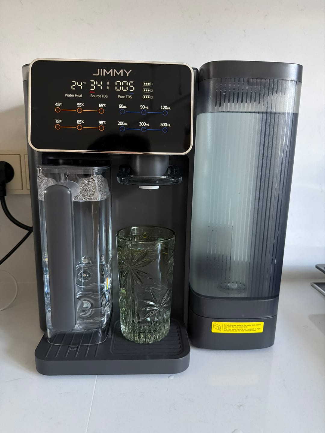 Customer photo review of R9 Countertop Reverse Osmosis Water Purifier