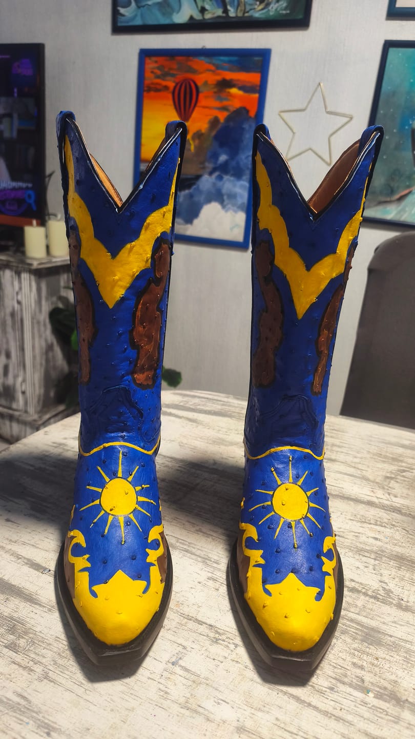 Customer photo review of Pintura Kraken - Amarillo Pollo