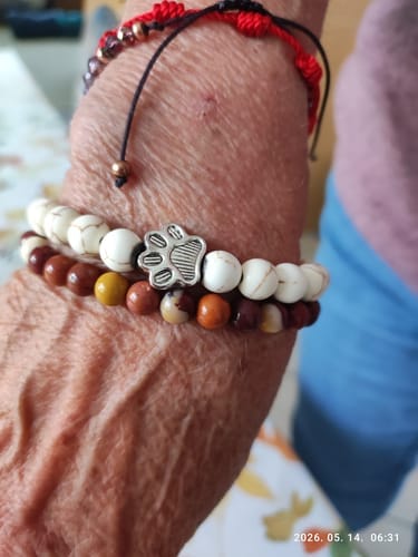 Customer photo review of Pulsera de Esperanza