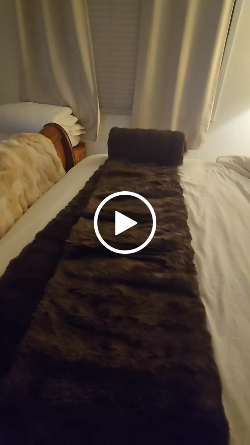 Customer video review of Cloud Throw Blanket