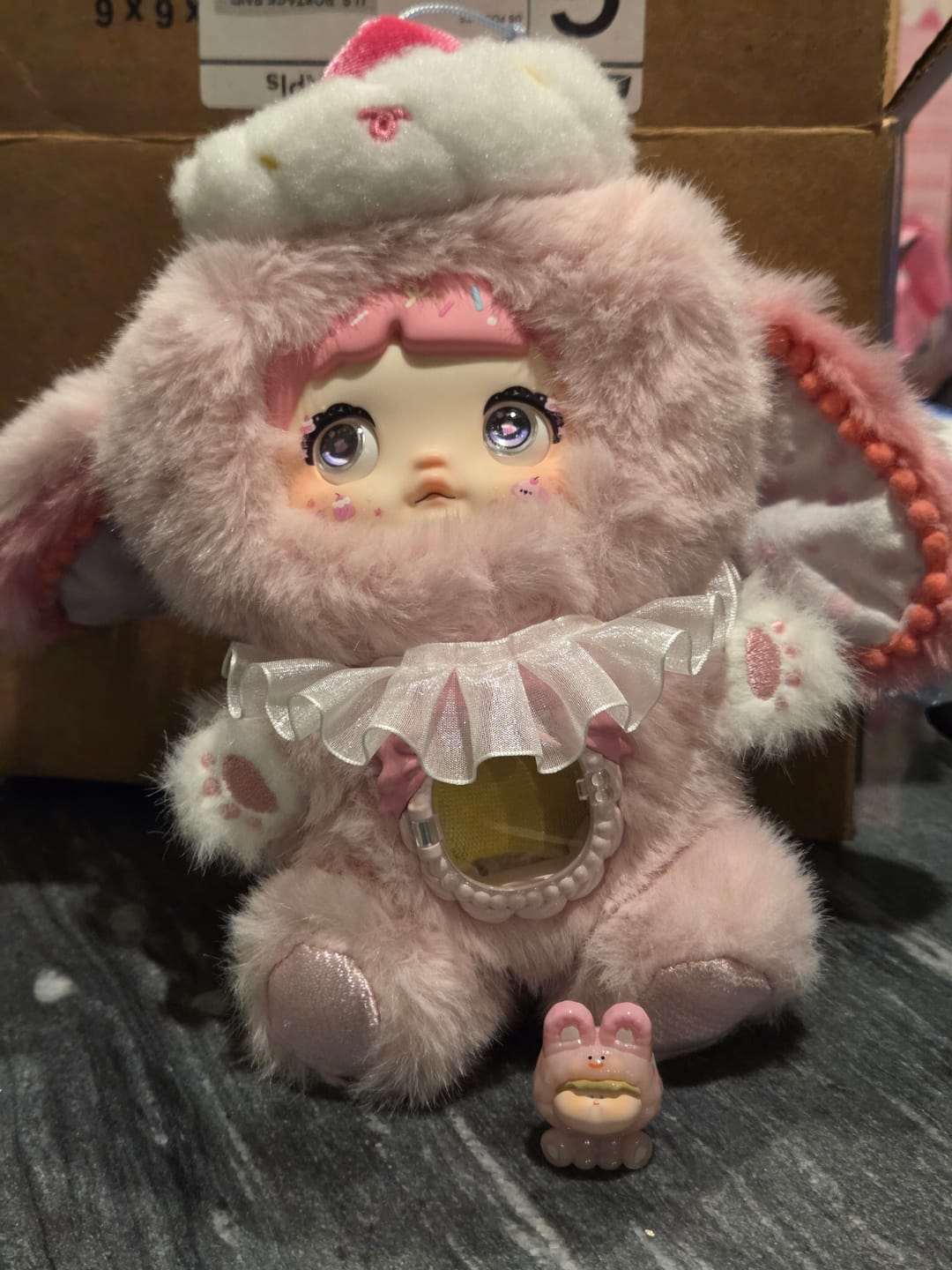 Customer photo review of Nommi × Amarilith A Bite of Sweetheart Series Plush Blind Box