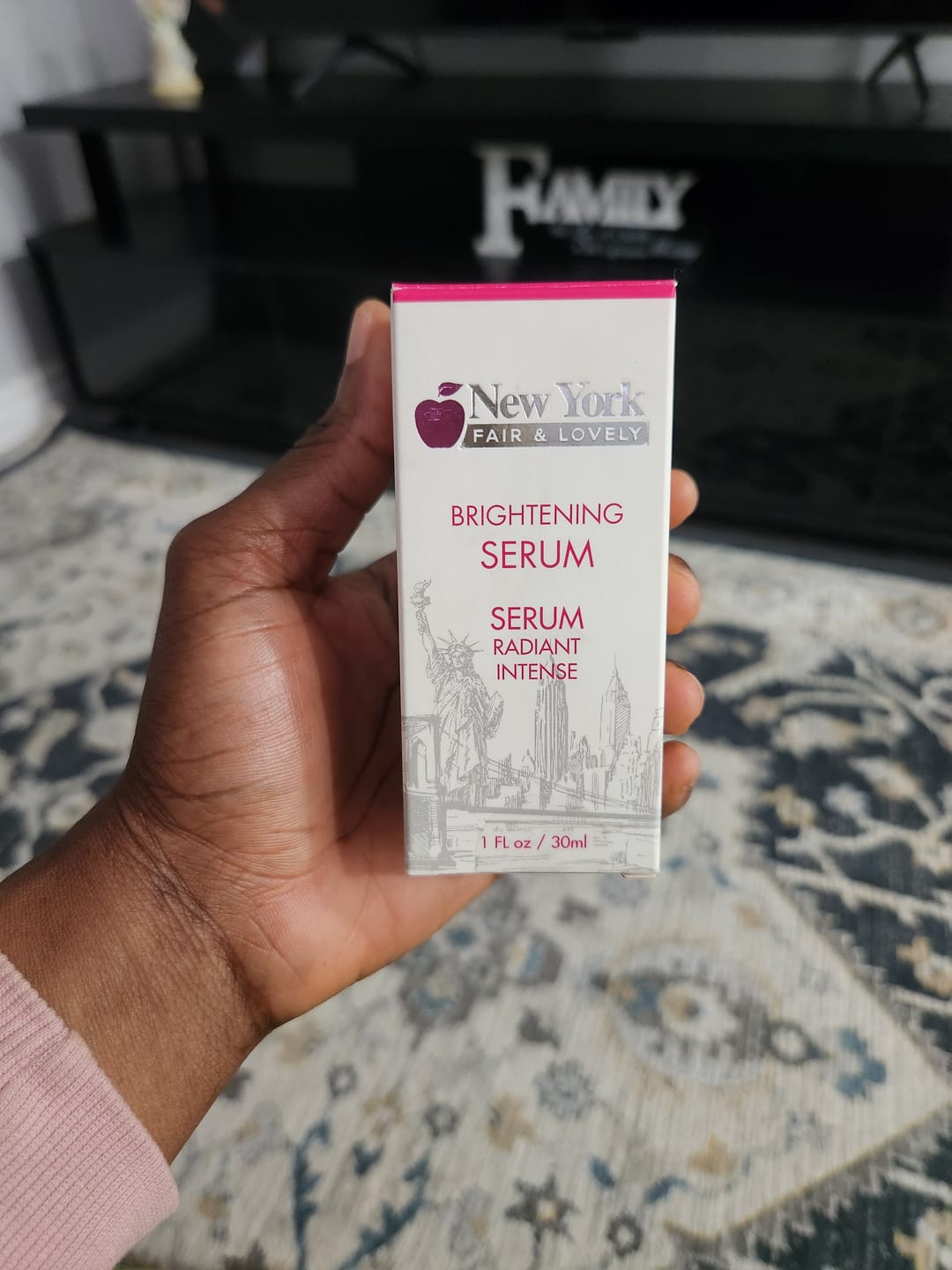 Customer photo review of New York Fair & Lovely  Serum 30ml