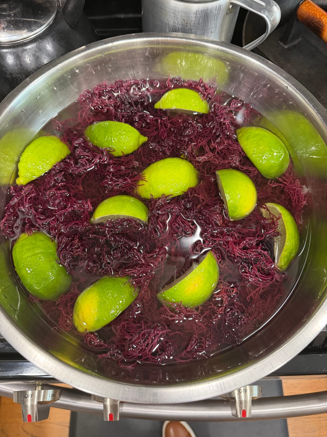 Customer photo review of Premium Purple Wildcrafted Raw Sun dried Sea Moss