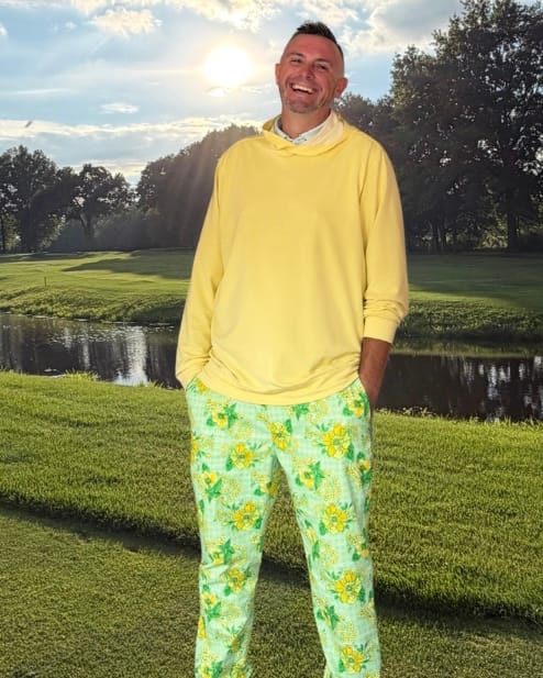 Customer photo review of Birdie Pant - Garden Groove