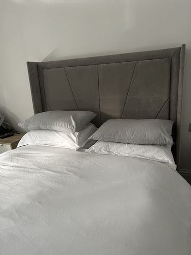 Customer photo review of Snowden Winged Drawer Storage Divan Bed
