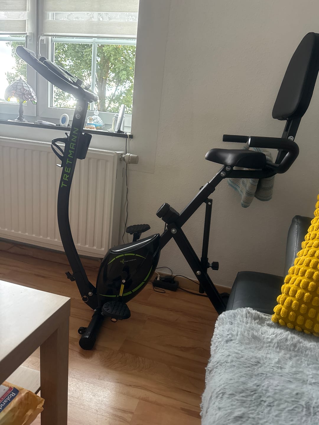 Customer photo review of Tretmann RIDE- Heimtrainer mit tiefem Einstieg