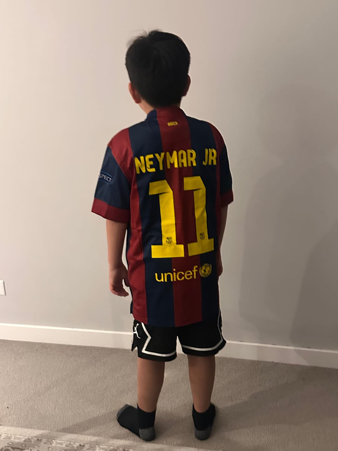 Customer photo review of Maglia Neymar Barcellona Home Final UCL 2014/15