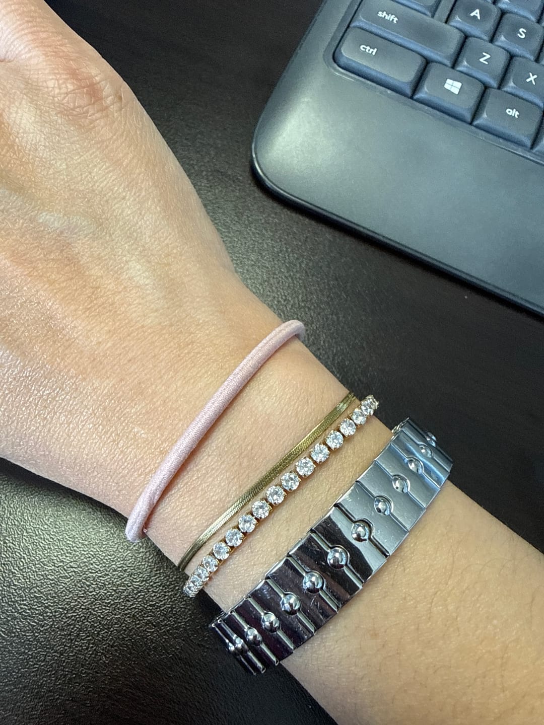 Customer photo review of Tennis Bracelet