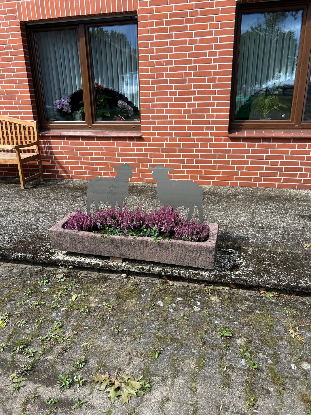 Customer photo review of Gartenstecker Schaf