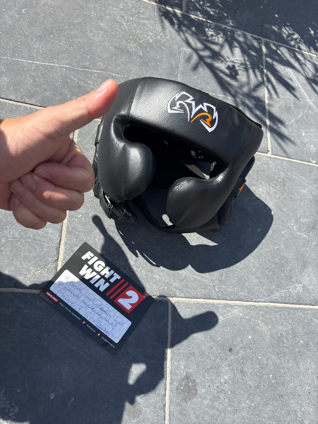 Customer photo review of Hoofdbeschermer Rival HG30