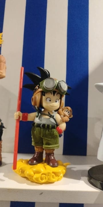 Customer photo review of Goku Young Adventurer "Journey to the West" Style 16cm Figure with Power Pole, Flying Nimbus & Small Monkey Companion