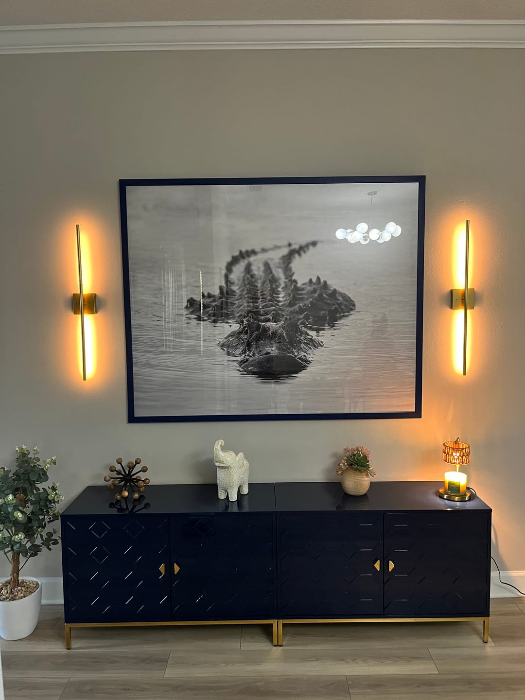 Customer photo review of LumaWall™ Wall sconces Set of 2