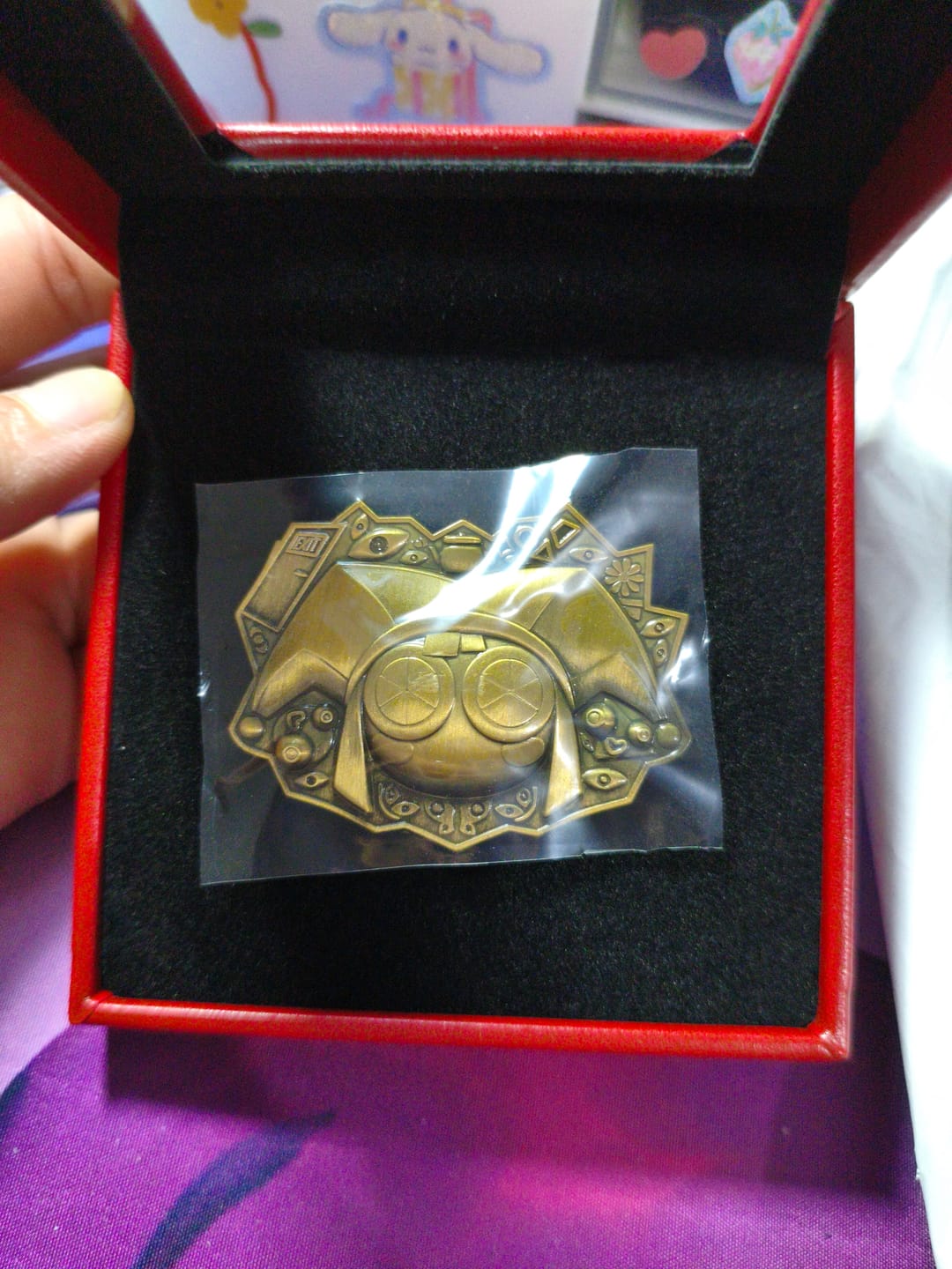 Customer photo review of Pomni Badge