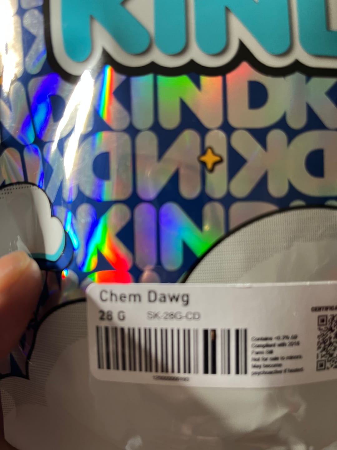 Customer photo review of Chem Dawg - 28 Grams - Hybrid