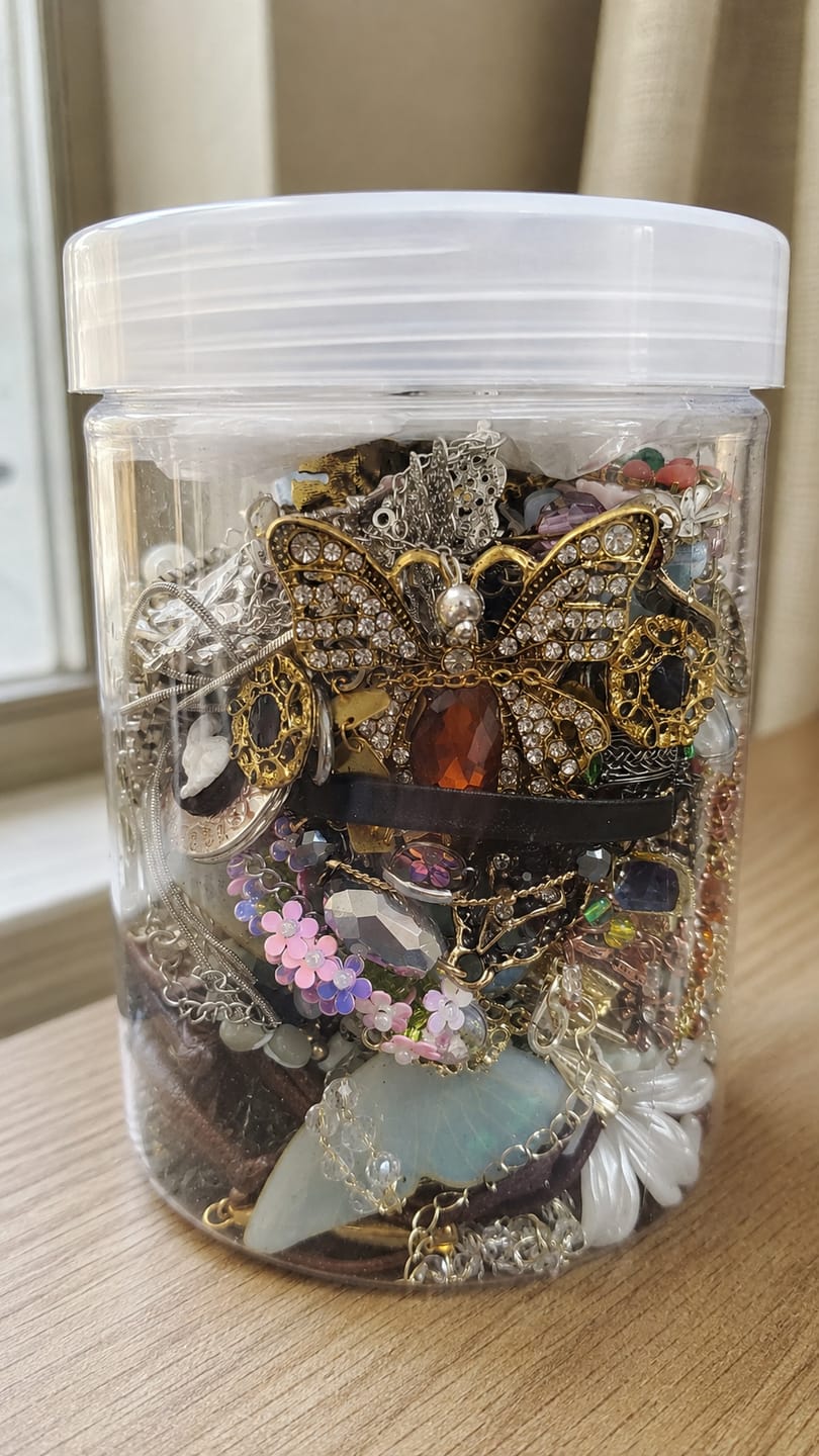 Customer photo review of Mystery Jewelry Jar
