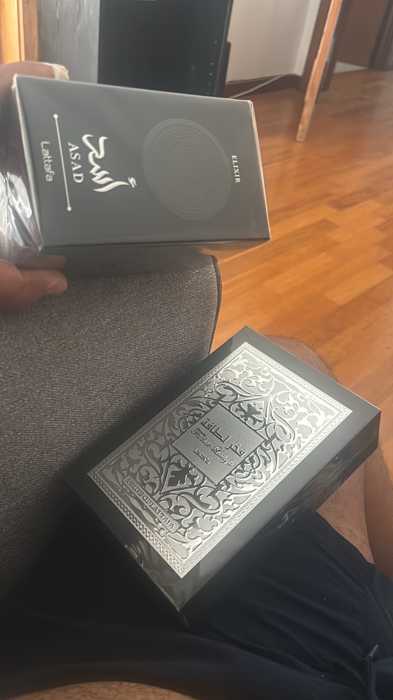 Customer photo review of PERFUME ASAD ELIXIR LATTAFA - 100ML