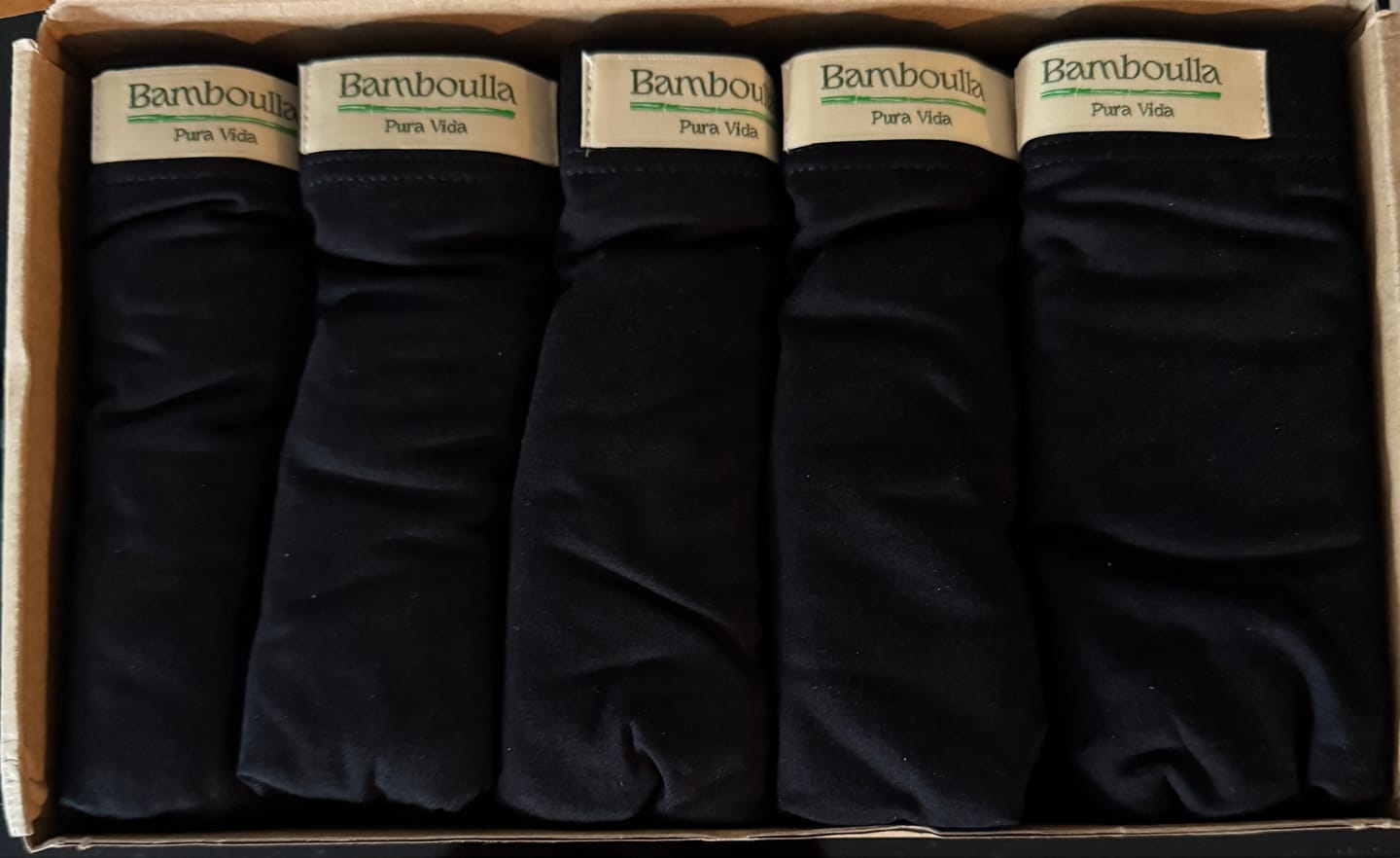 Customer photo review of Boxers en fibre de bambou