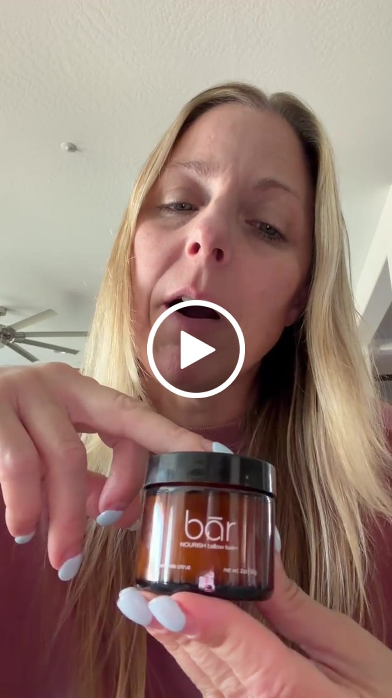 Customer video review of NOURISH